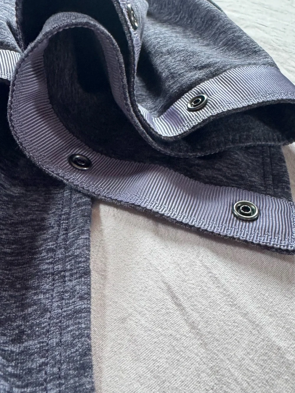 NWT Lululemon Vinyasa Scarf Rulu Heathered Gray Convertible Wrap OS